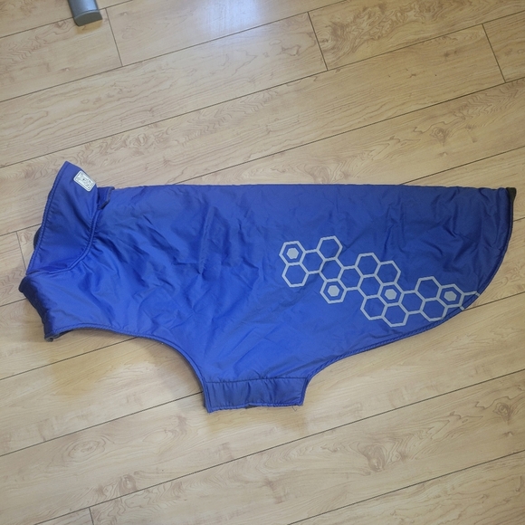 RC pets Venture Outerwear fleece lined Dog jacket Coat Blue size 30 XL XXL - Picture 1 of 6